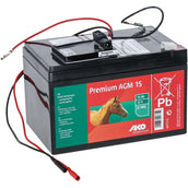 Ako Premium AGM 15 Ah Complete Set Noir