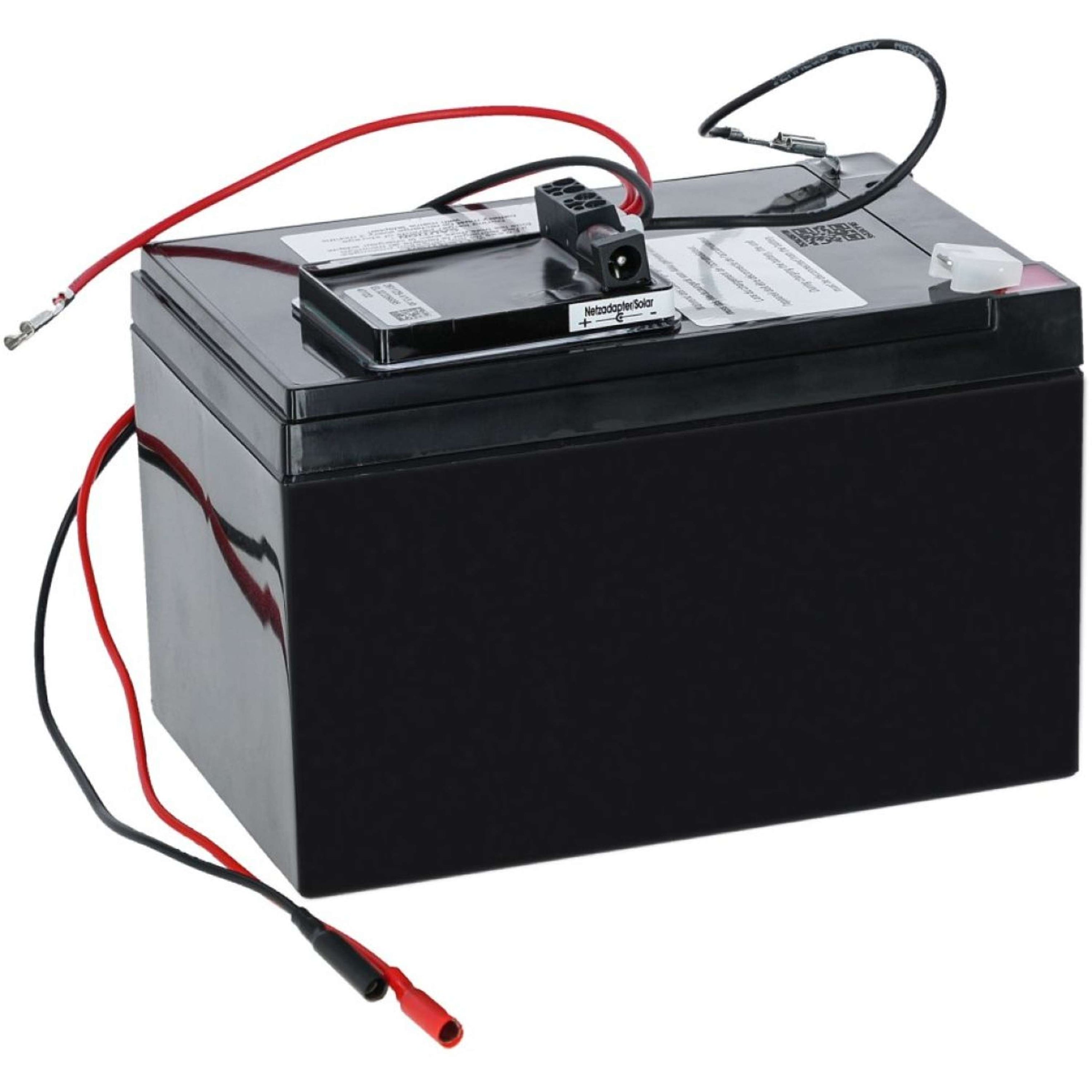 Ako Premium AGM 15 Ah Complete Set Noir