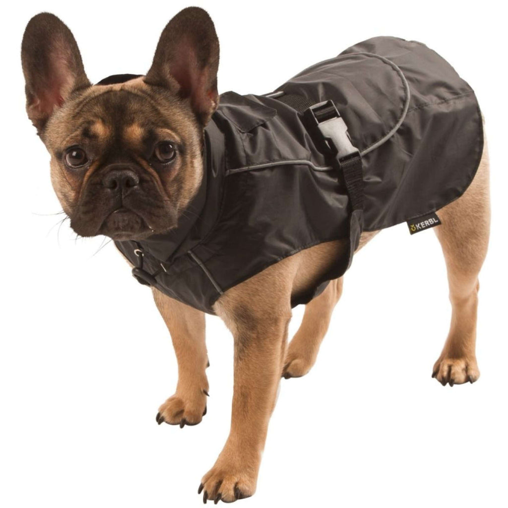 Covalliero Couverture de Pluie pour Chien Forks Noir