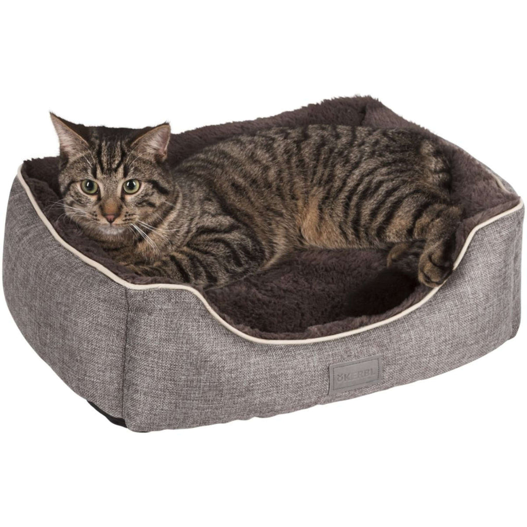 Kerbl Lit Peluche Samuel Gris Argent/Gris foncé