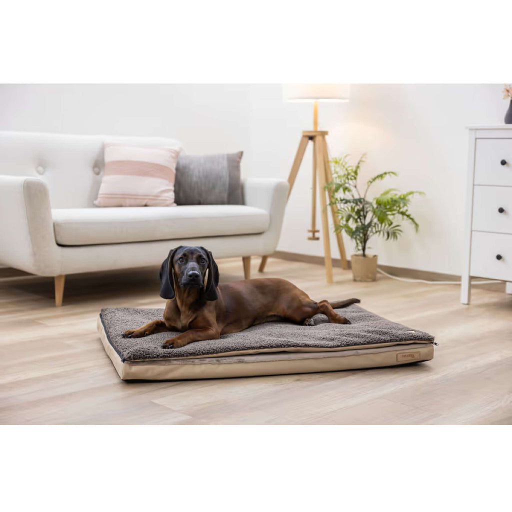 Kerbl Matelas pour Chien 2 en 1 Maaron/beige