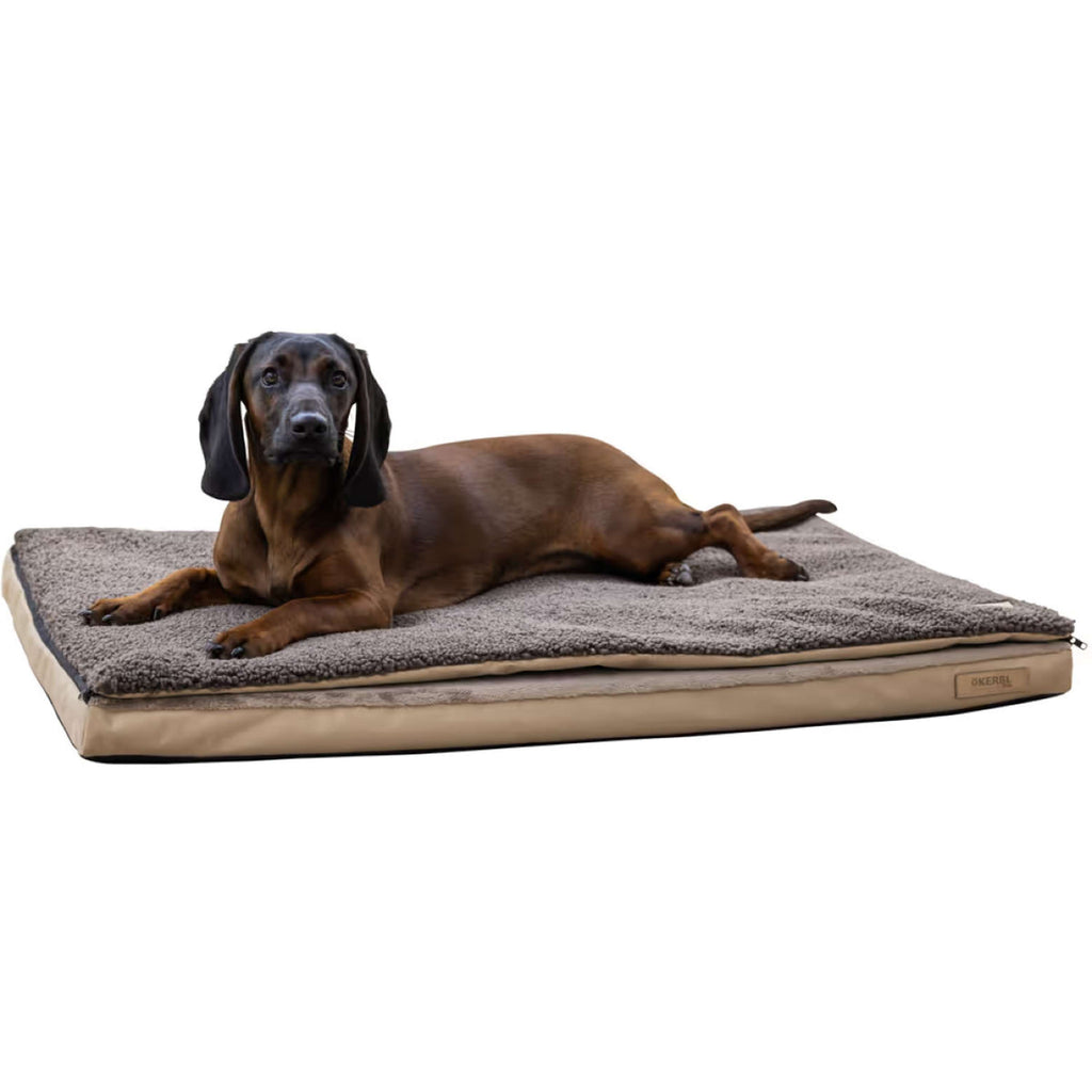 Kerbl Matelas pour Chien 2 en 1 Maaron/beige