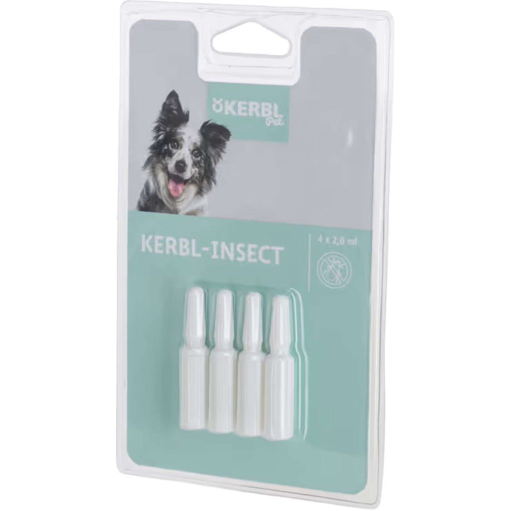 Kerbl Pipette Anti-Insectes Pet Bug 4 Pièces Blanc