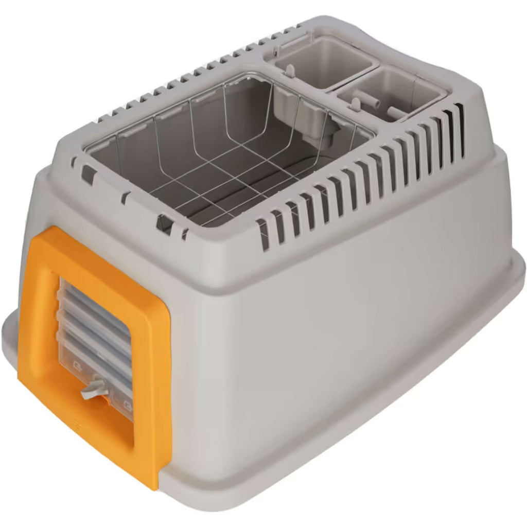 Kerbl Abri à Lapin Plastique Gris/Orange