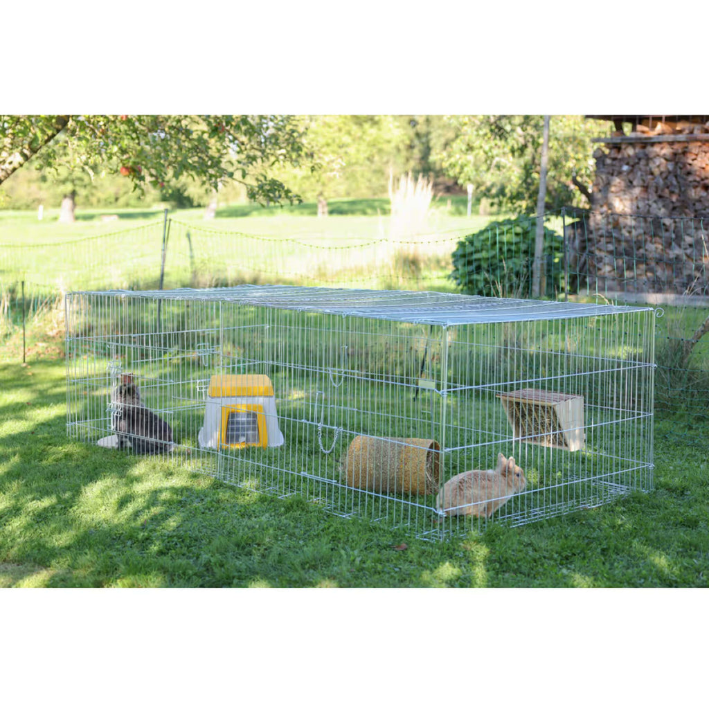 Kerbl Abri à Lapin Plastique Gris/Orange