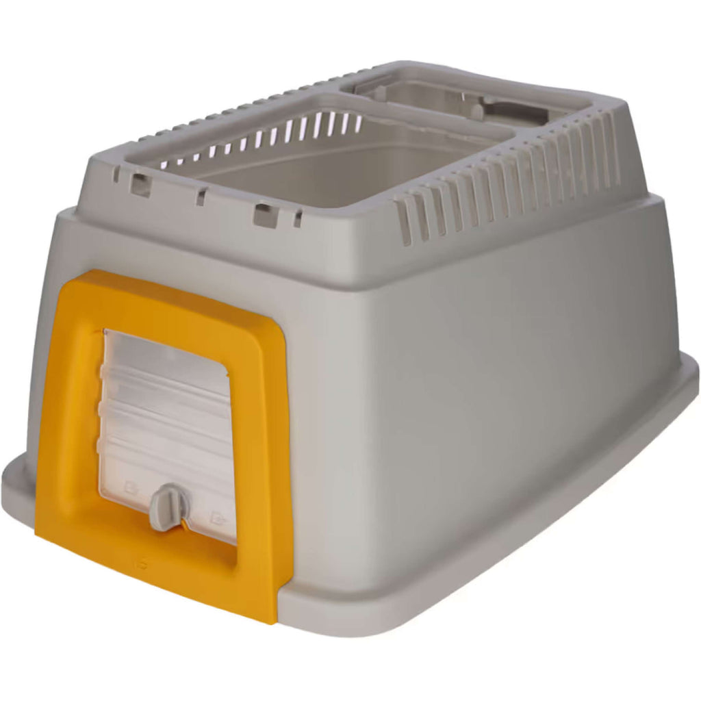 Kerbl Abri à Lapin Plastique Gris/Orange