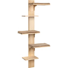 Kerbl Poteau à Gratter Timber le bâton Bois/Taupe
