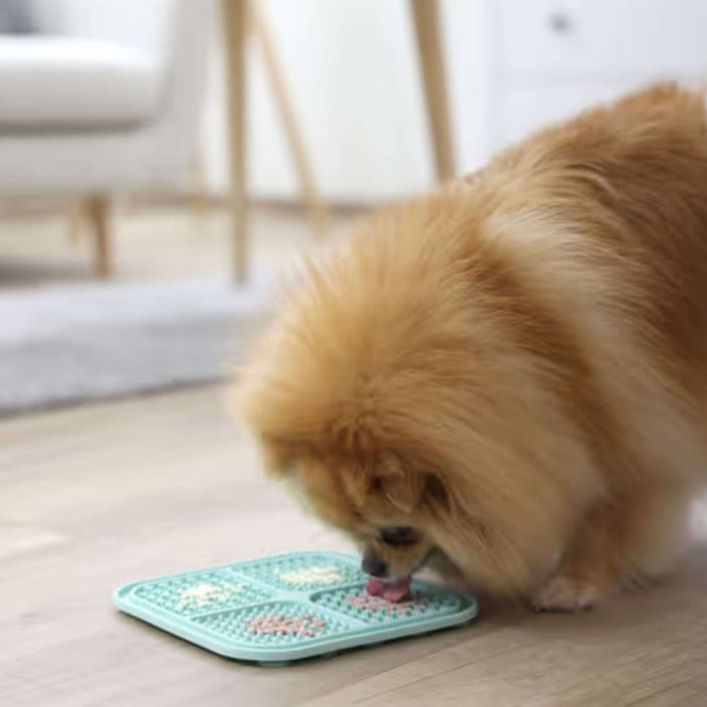Kerbl Tapis à Lécher Bleu