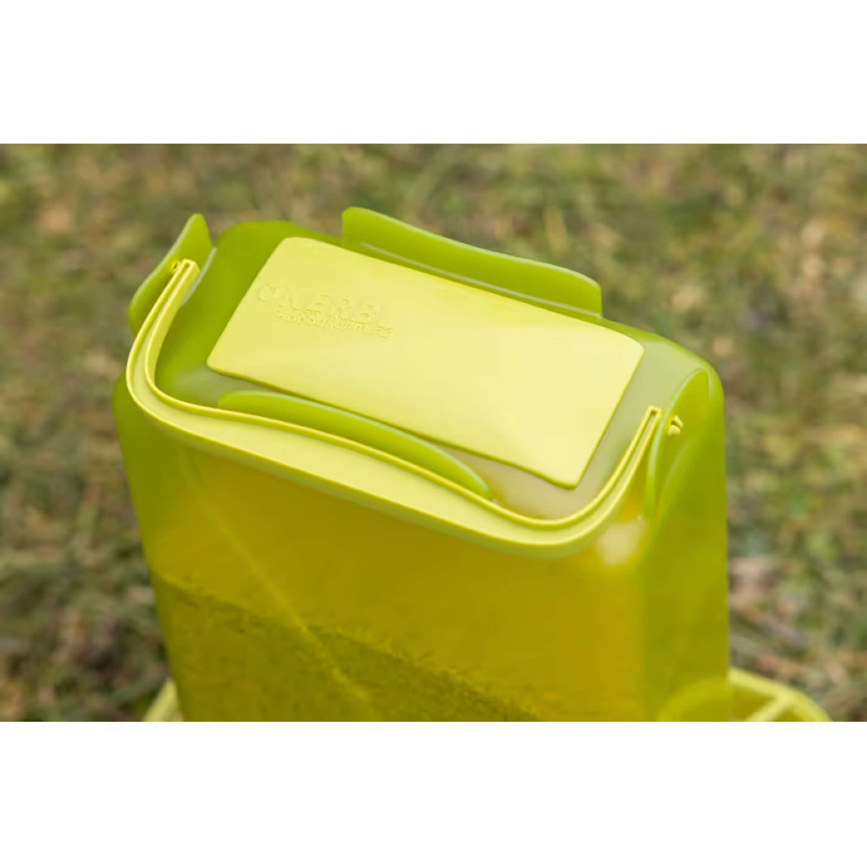 Kerbl Distributeur Automatique de Nourriture sur Pied Vert