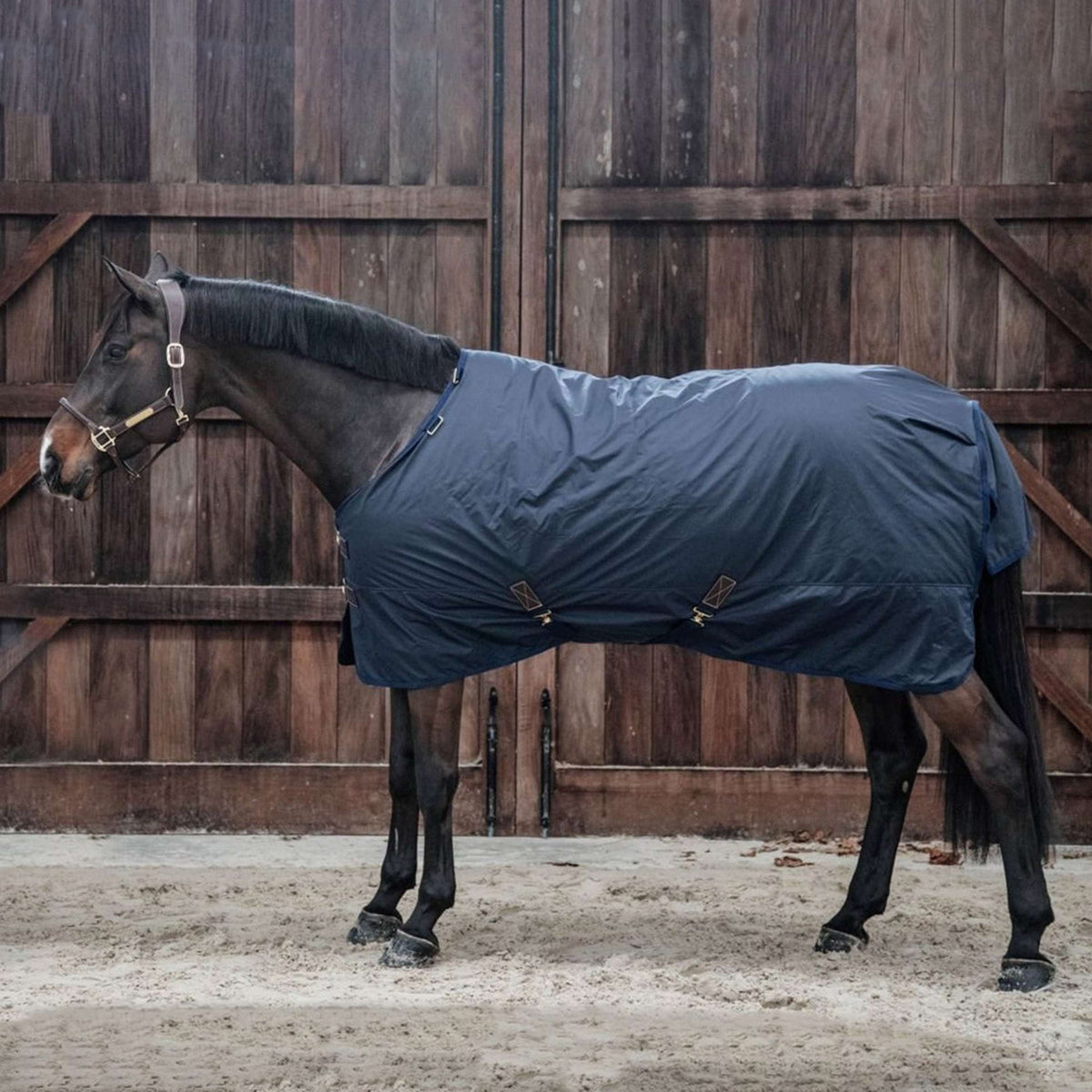 Kentucky Turnout Rug All Weather Hurricane 150g Marin