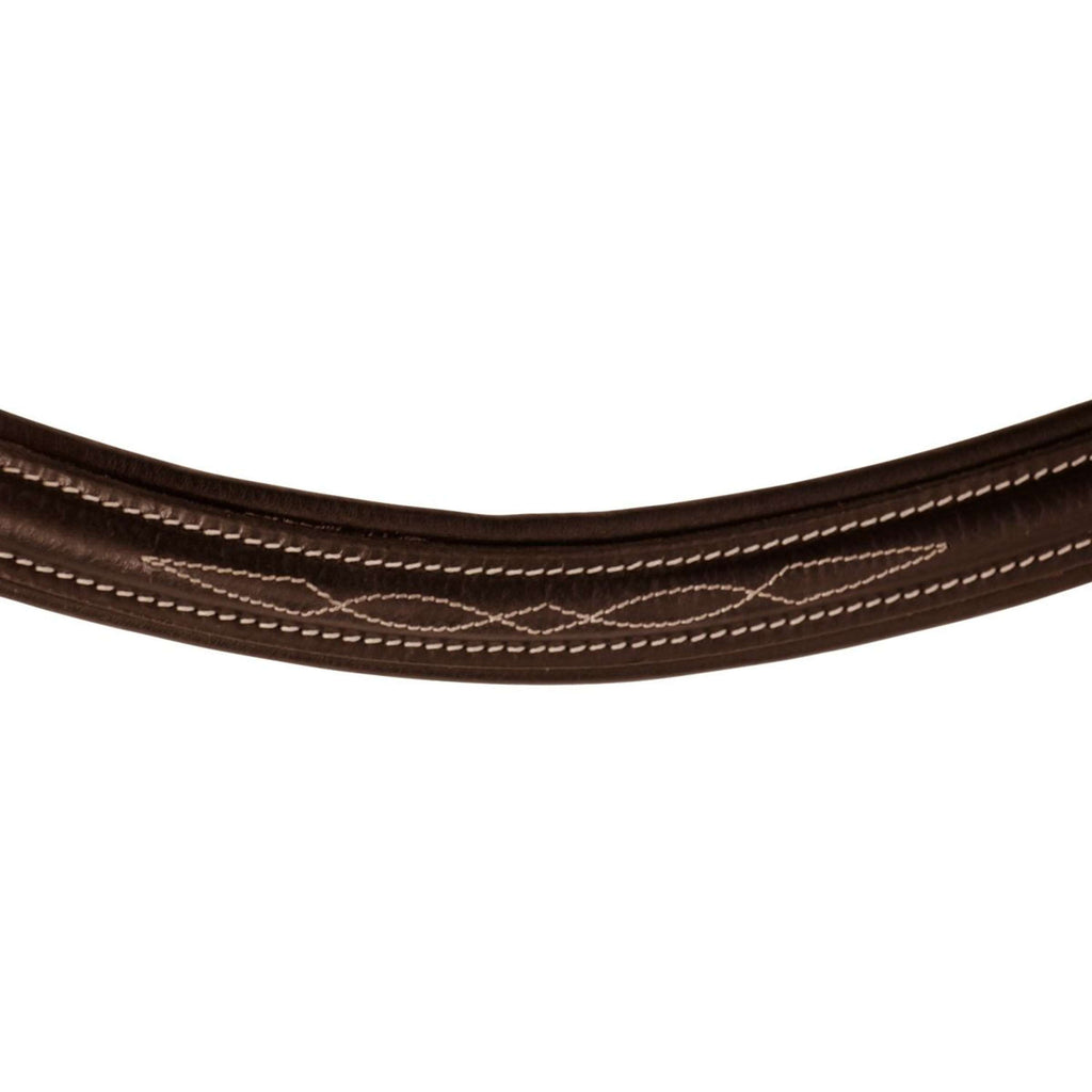 Kerbl Bridon classique en cuir Marron classique
