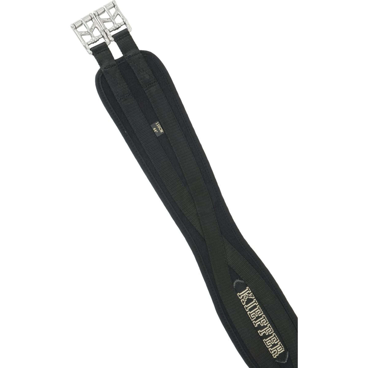 Kieffer Sangle Polyvalente Air-Tex sans Élastique Noir