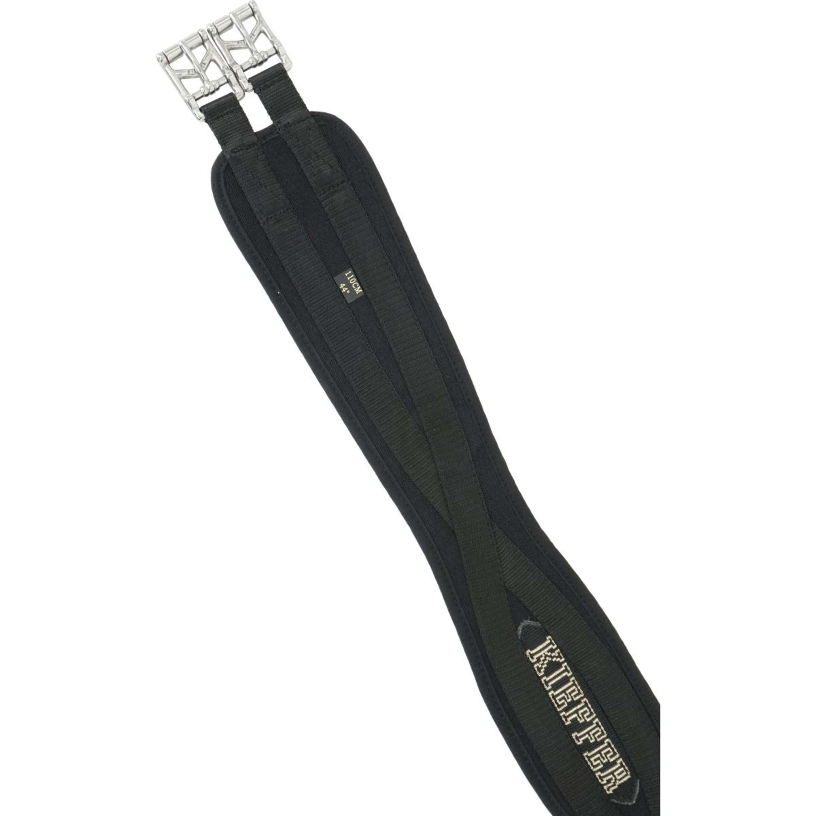 Kieffer Sangle Polyvalente Air-Tex sans Élastique Noir