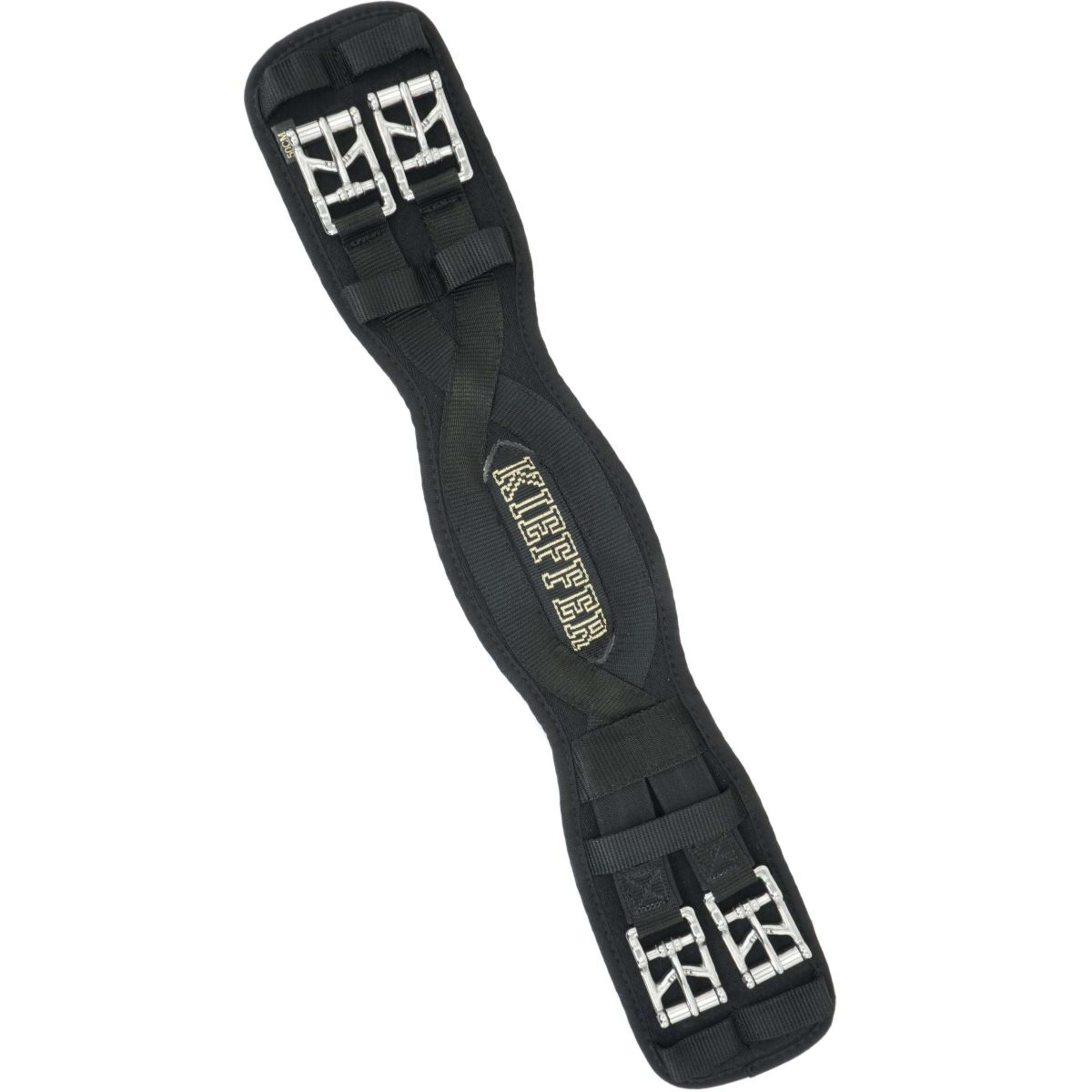 Kieffer Sangle Air-Tex avec Élastique Noir