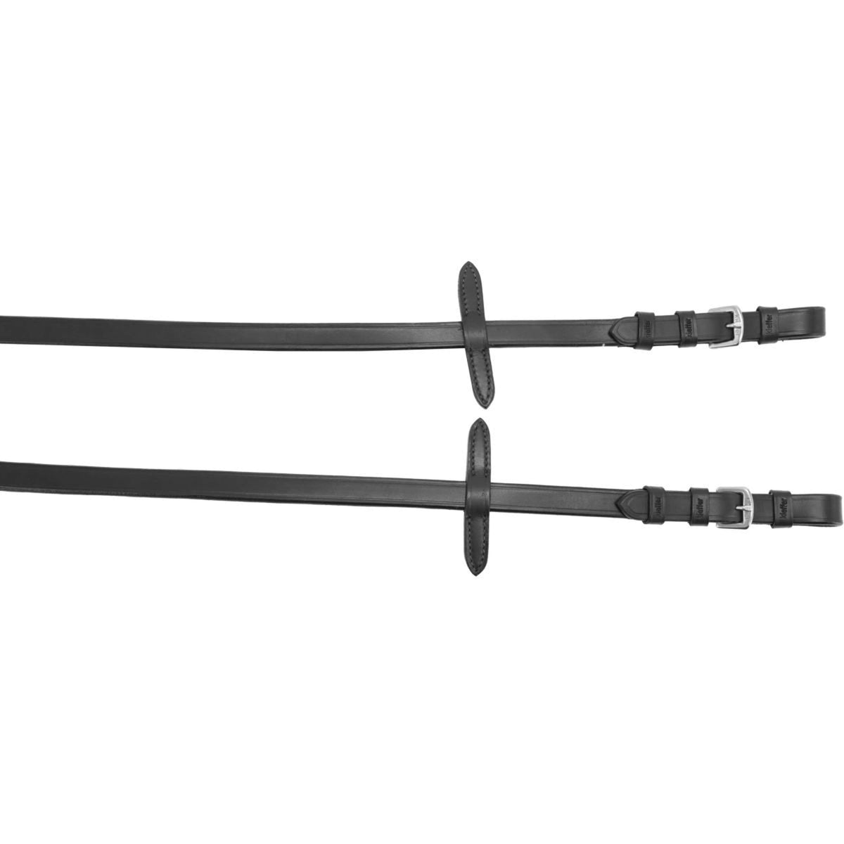 Kieffer Rênes Web Noir/Chrome