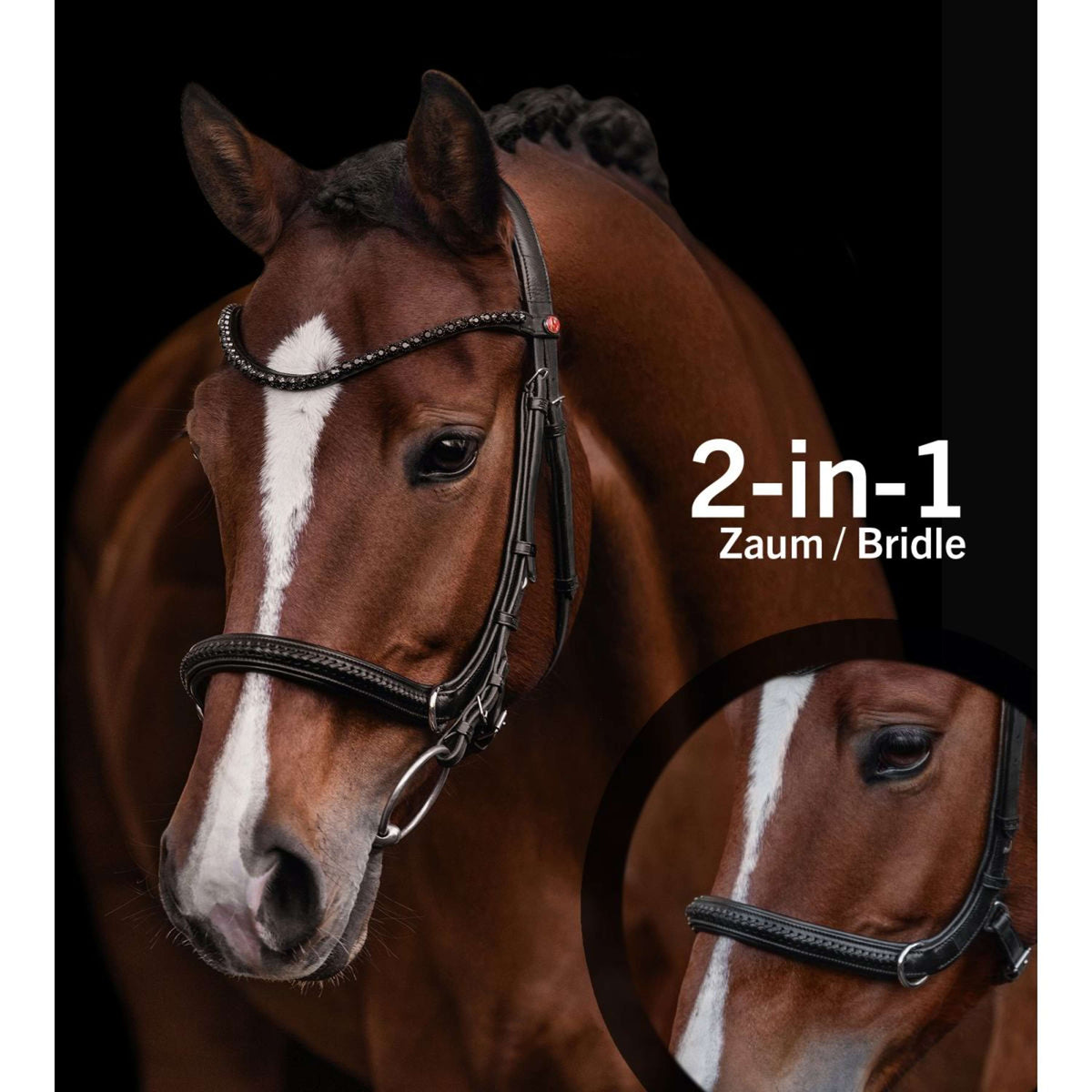 Kieffer Bride Ultrasoft Ava 2-in-1 Noir