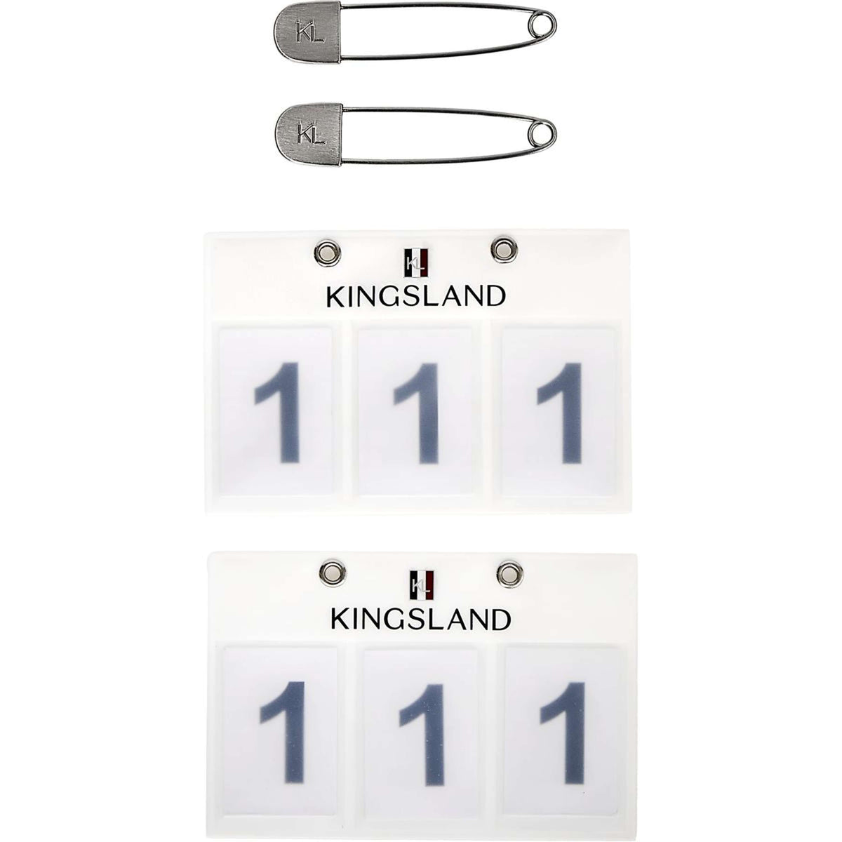 Kingsland Porte-numéro Classic 3 Chiffres Blanc