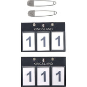 Kingsland Porte-numéro Classic 3 Chiffres Marin