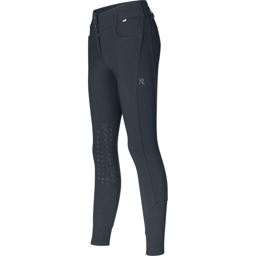 Kingsland Pantalon d'Équitation Kira Prise de Genou Marin