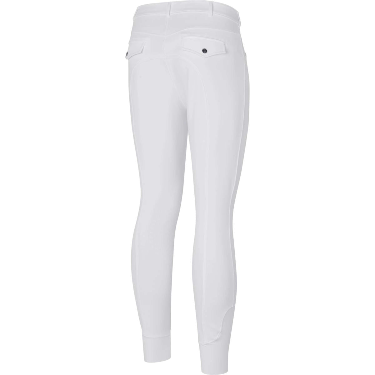 Kingsland Pantalon d'Équitation Kent Prise de Genou Blanc
