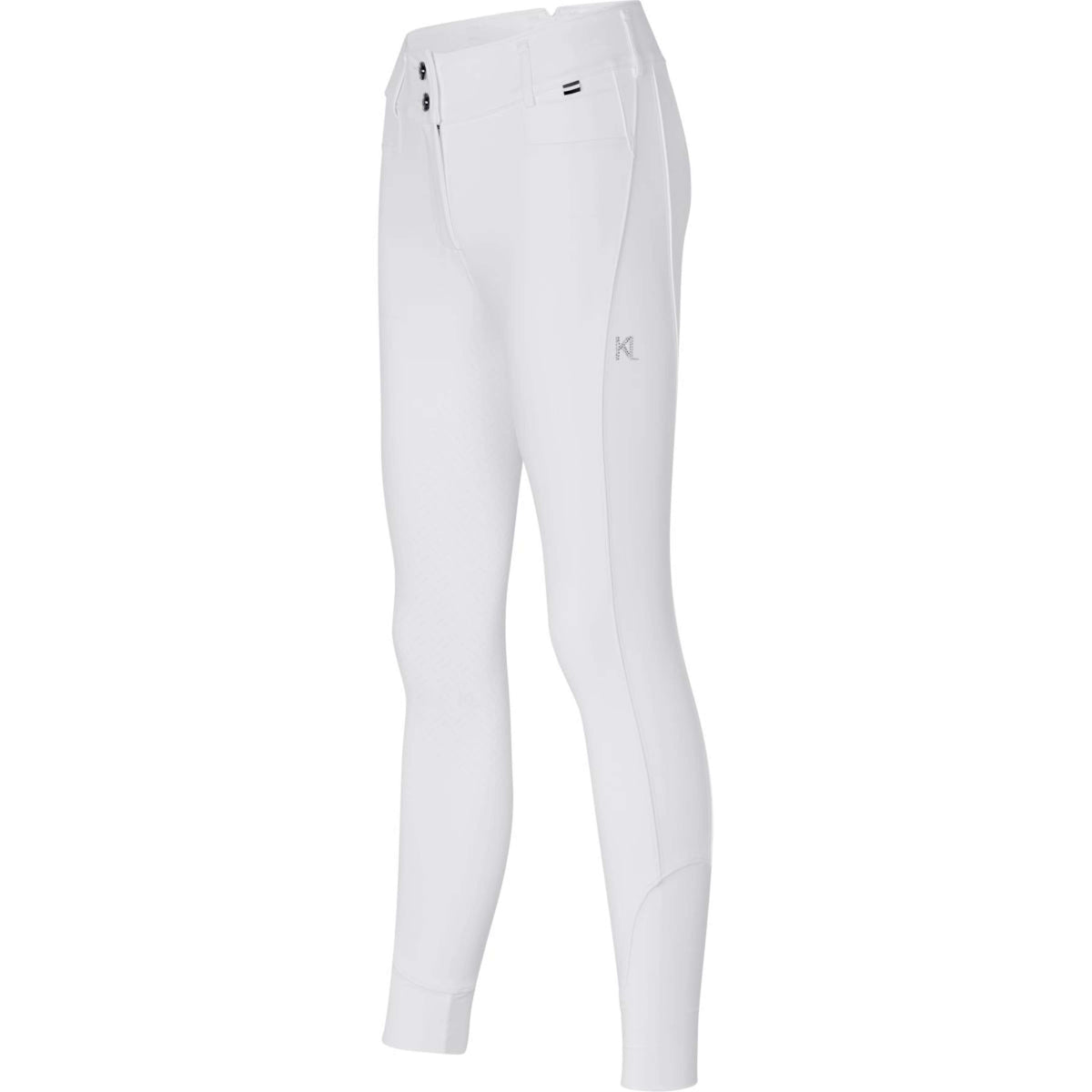 Kingsland Pantalon d'Équitation Kira Full Grip Blanc