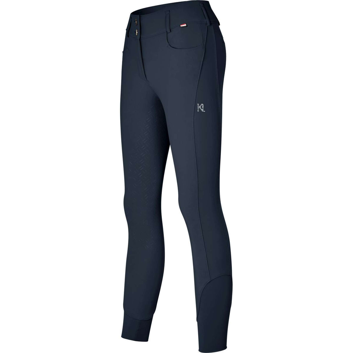 Kingsland Pantalon d'Équitation Kira Full Grip Marin