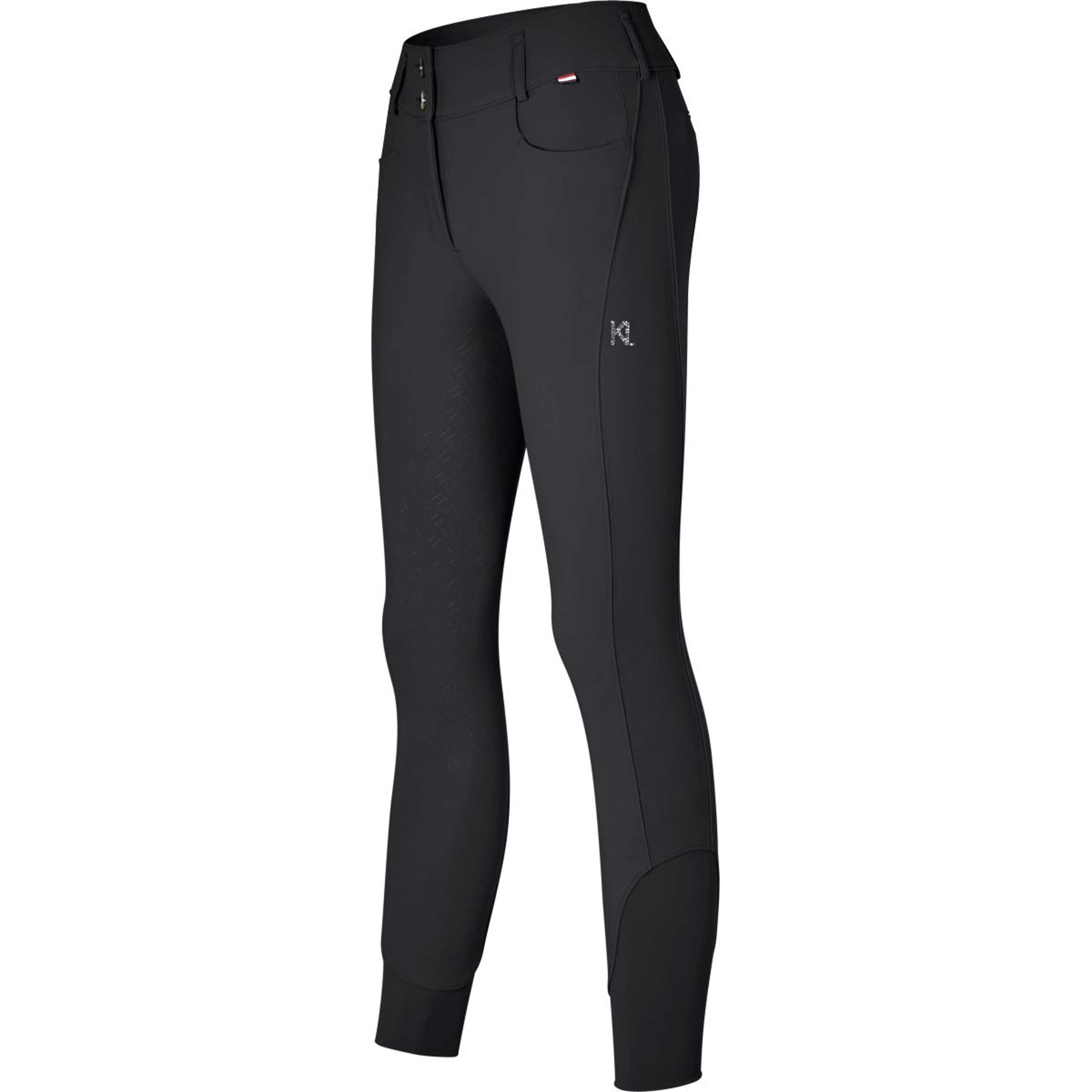 Kingsland Pantalon d'Équitation Kira Full Grip Noir