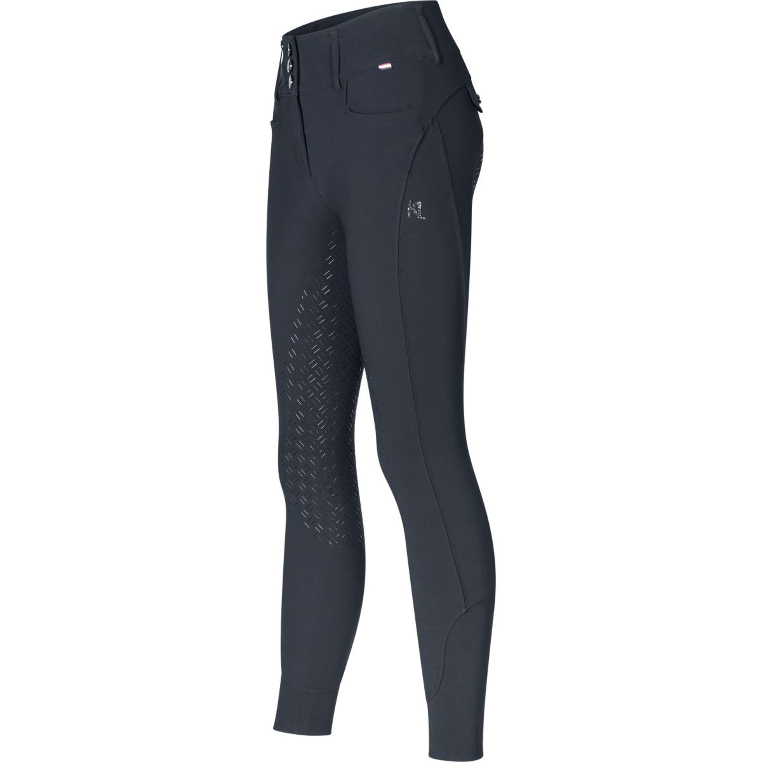 Kingsland Pantalon d'Équitation Kimi Full Grip Marin