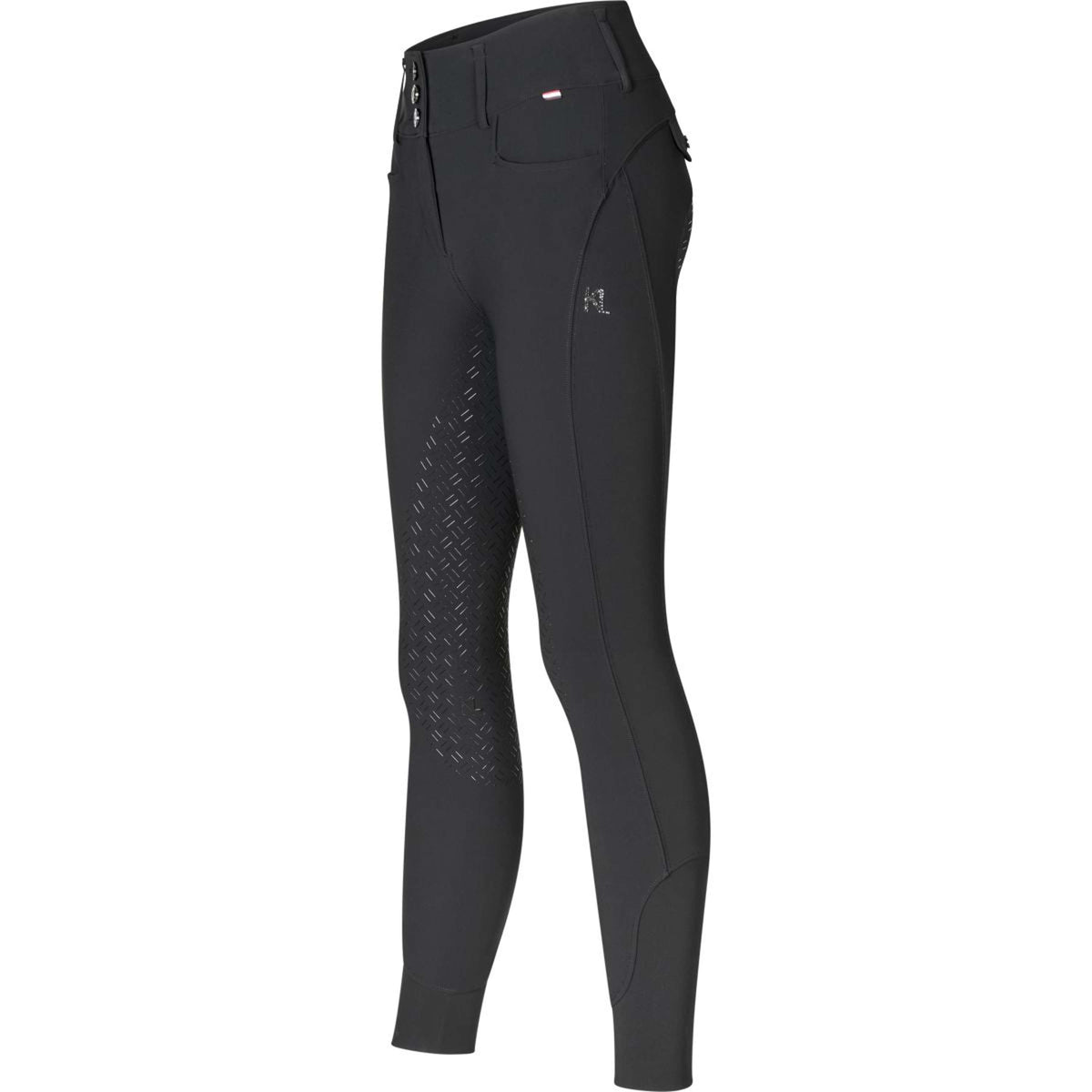 Kingsland Pantalon d'Équitation Kimi Full Grip Noir