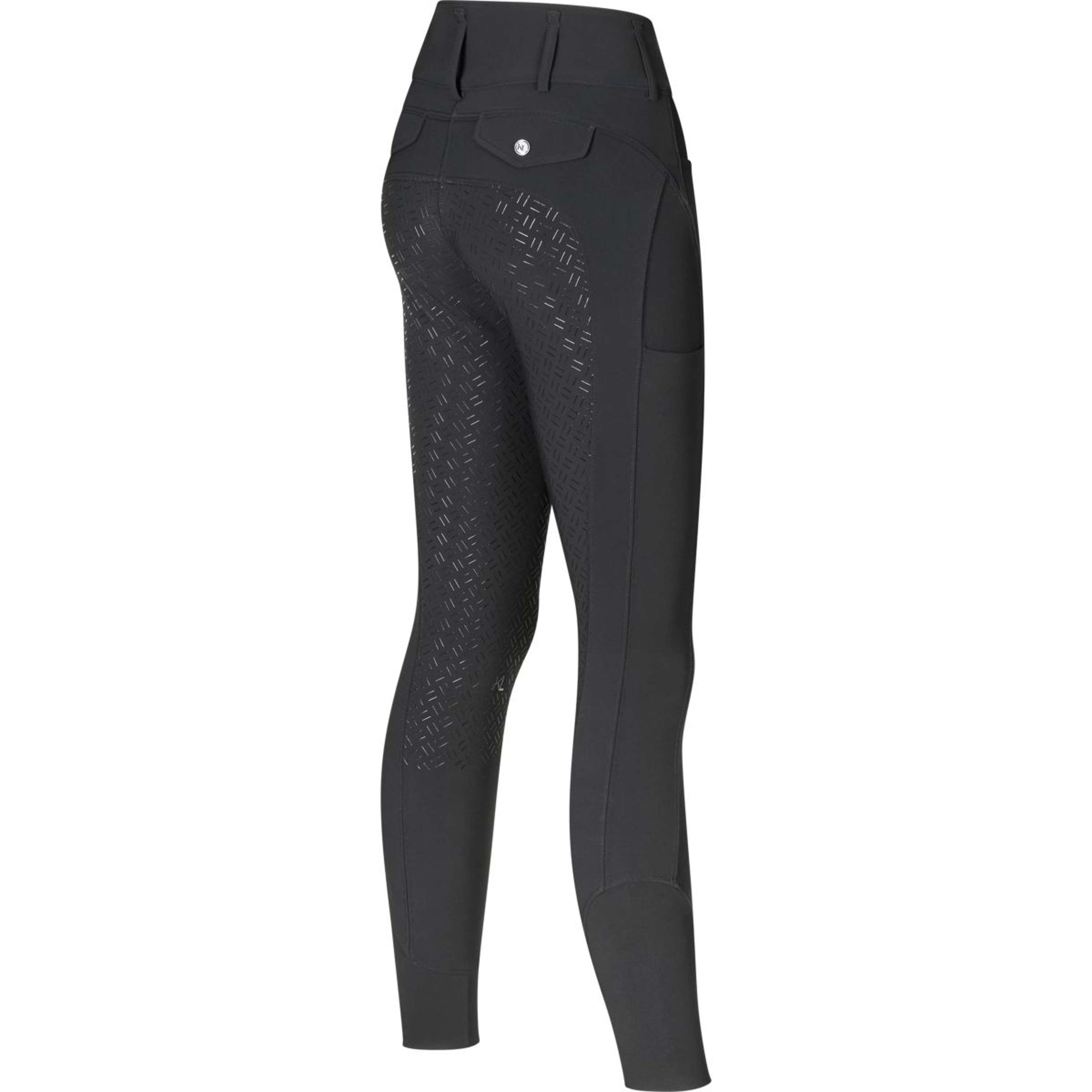 Kingsland Pantalon d'Équitation Kimi Full Grip Noir Kingsland Pantalon d'Équitation Kimi Full Grip Noir