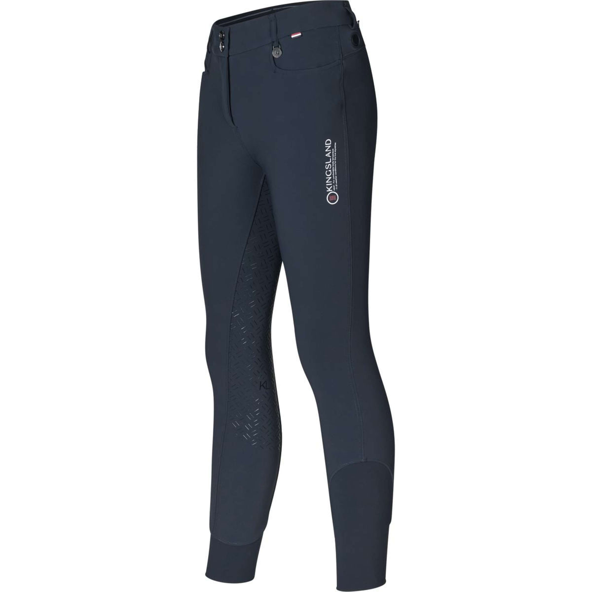 Kingsland Pantalon d'Équitation KLKarolina Full Grip Marin