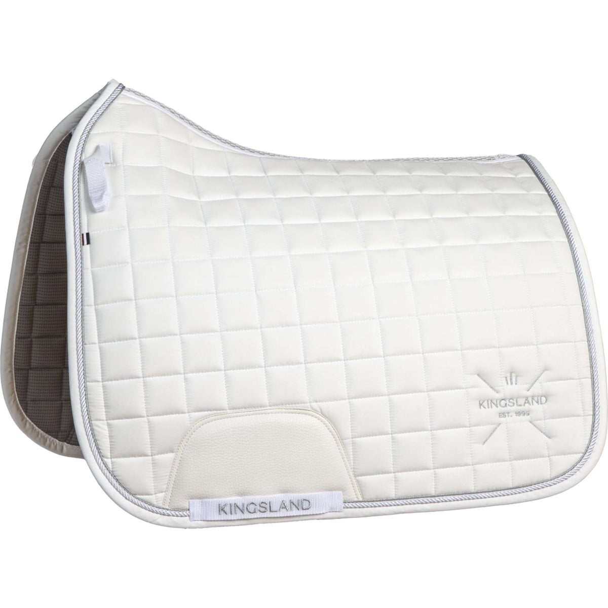 Kingsland Tapis de Selle KLMona Dressage Blanc