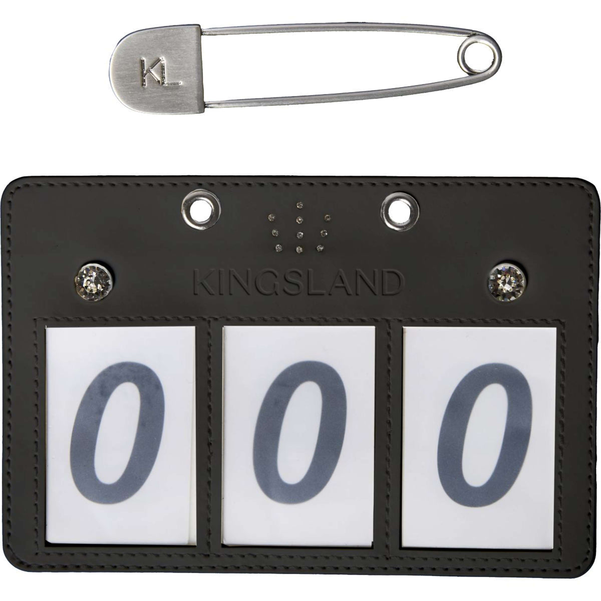 Kingsland Numéros de Dossards KLMaddie 3 Chiffres Noir
