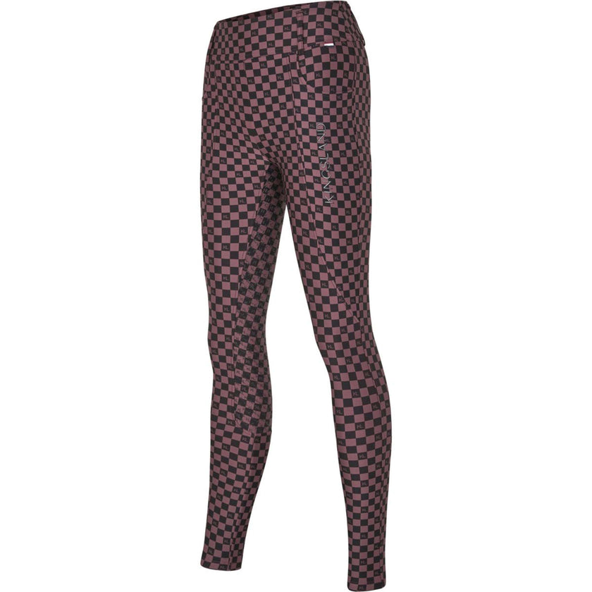 Kingsland Pantalon d'Équitation KLKristin Full Grip Plum Wine