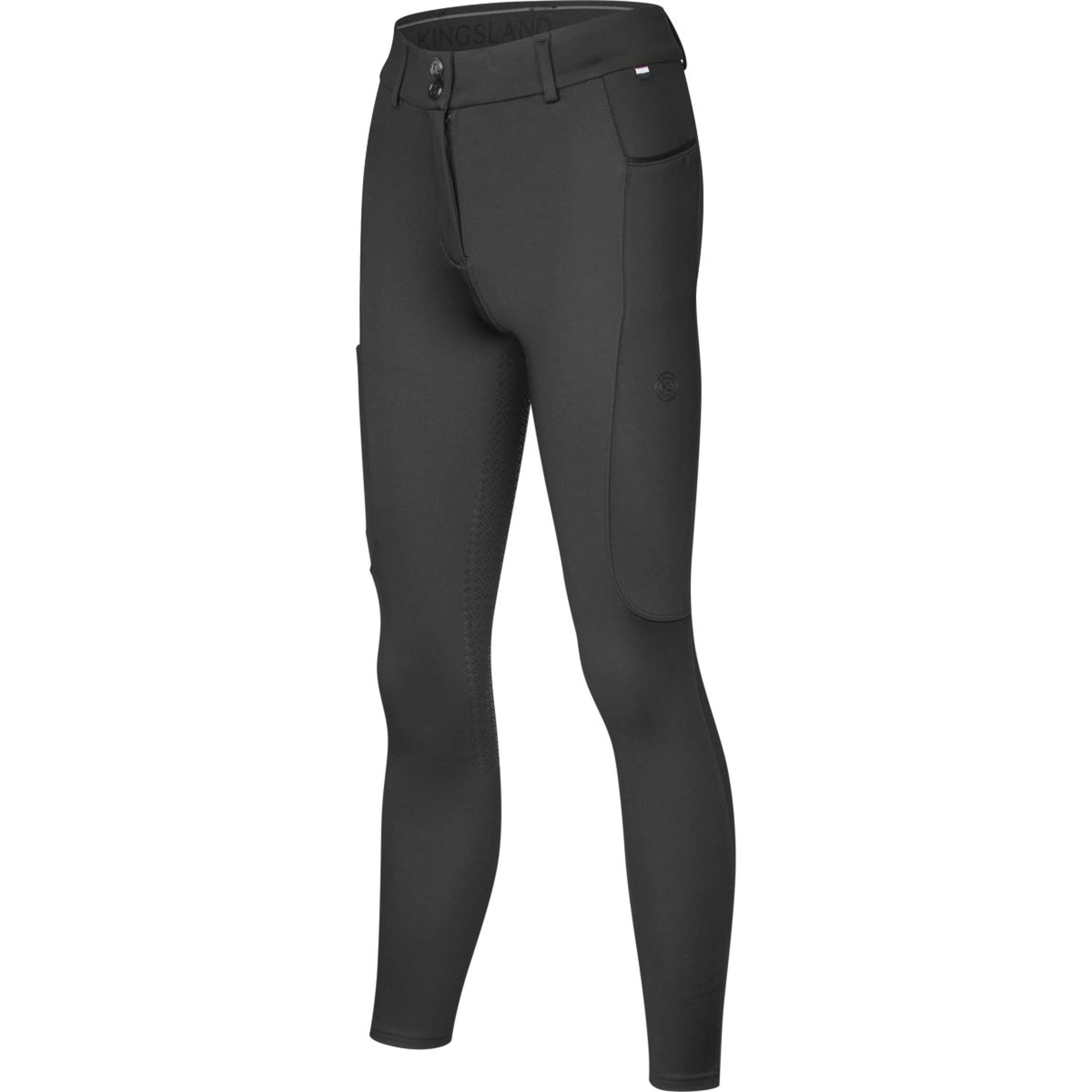 Kingsland Pantalon d'Équitation KLKornelia Full Grip Noir