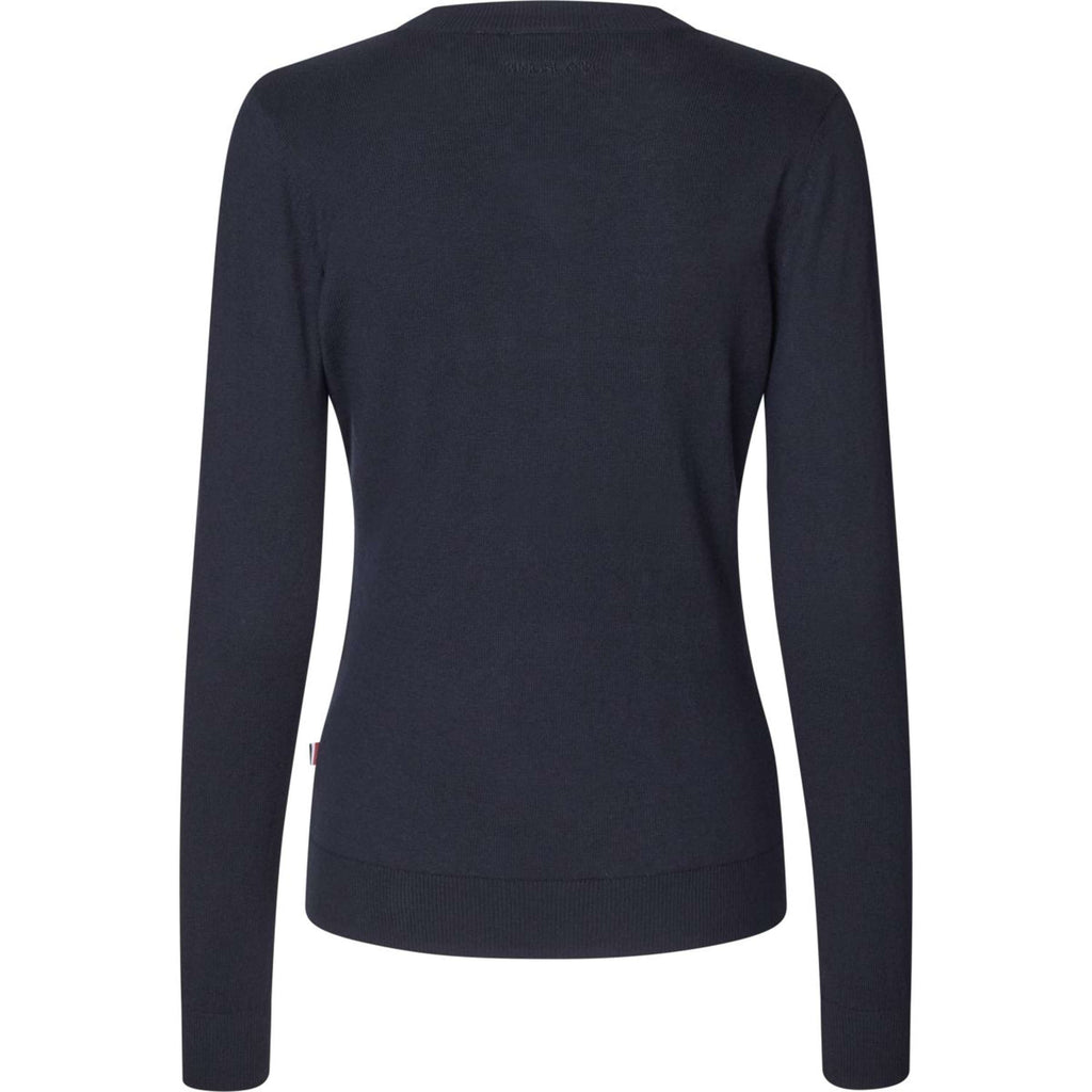 Kingsland Pullover Classic Col en V Marin
