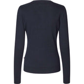 Kingsland Pullover Classic Col en V Marin