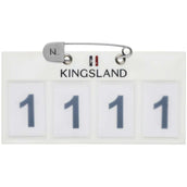 Kingsland Porte-numéro Classic 4 Chiffres Blanc