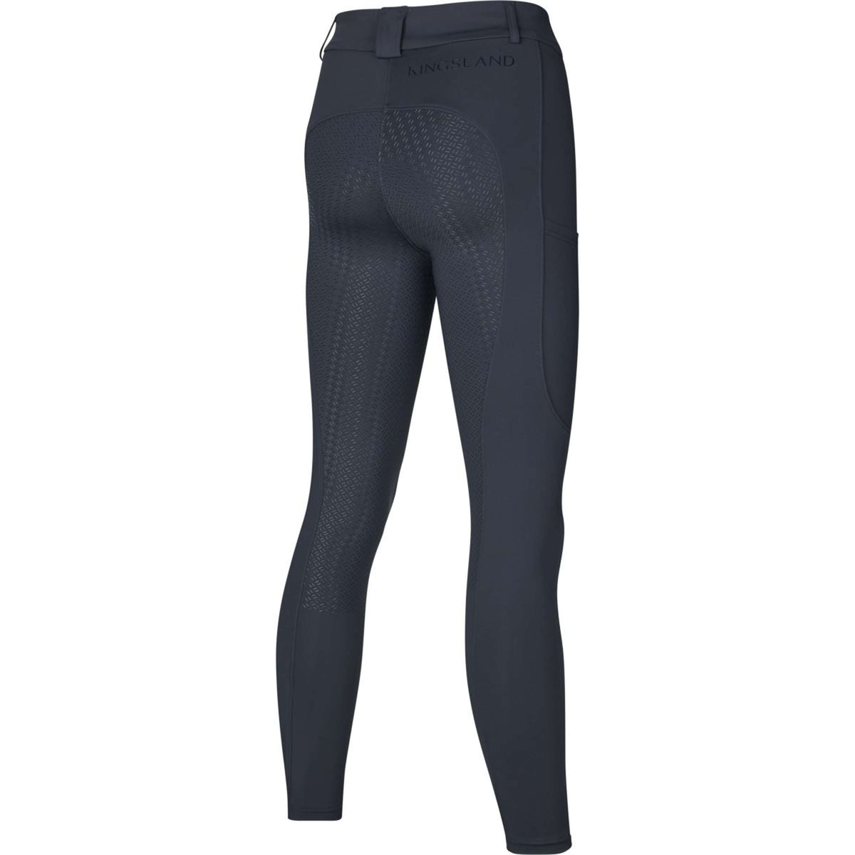 Kingsland Pantalon d'Équitation KLKaya Full Grip Marin