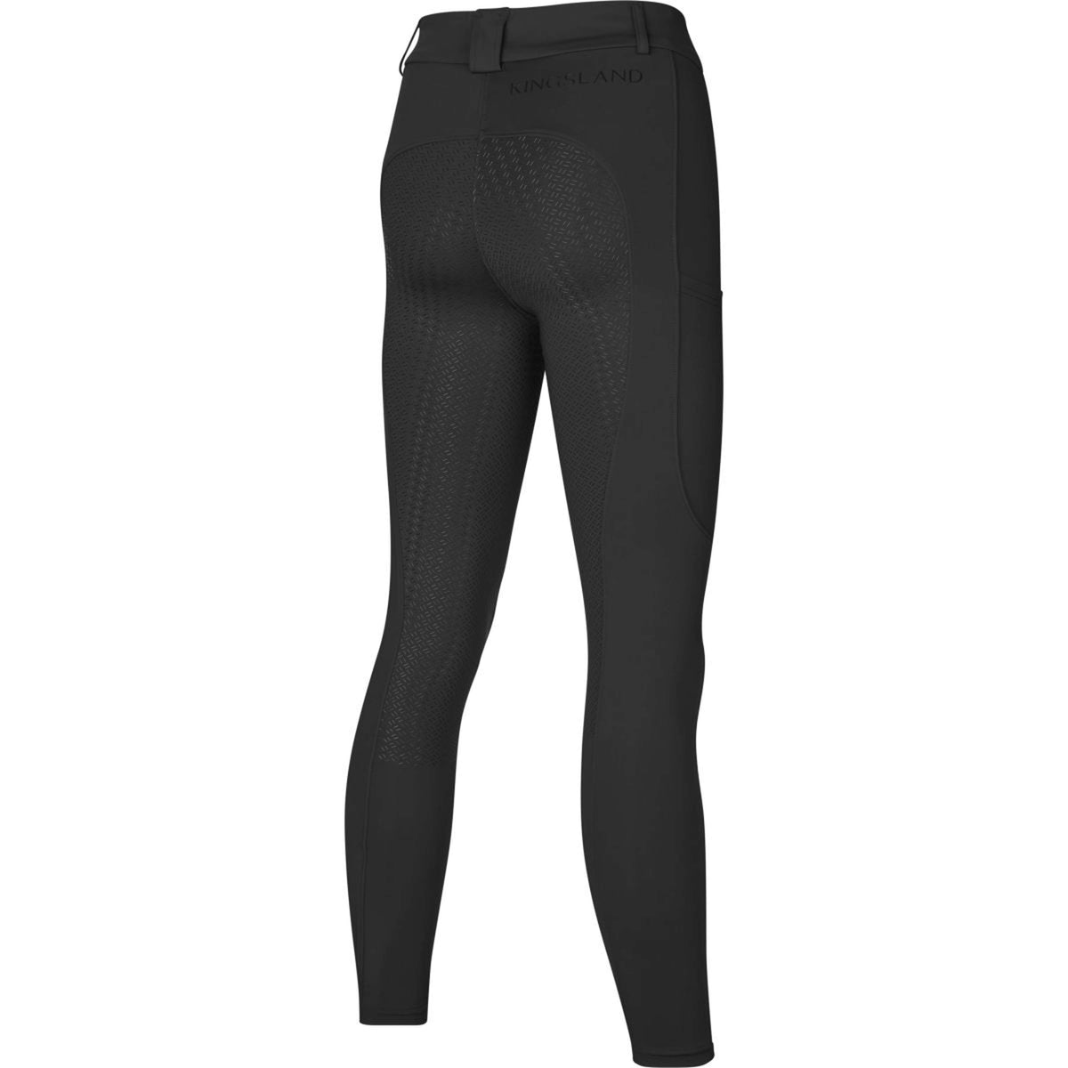 Kingsland Pantalon d'Équitation KLKaya Full Grip Noir