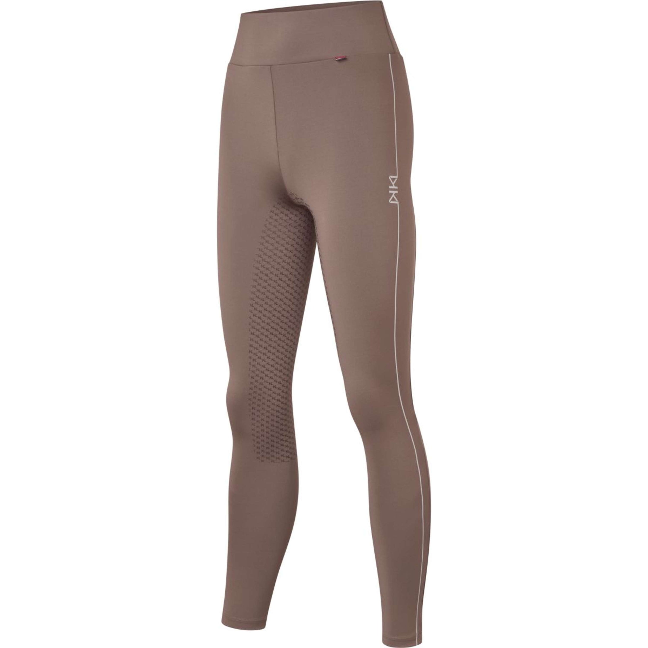Kingsland Legging d'Équitation KLAmy F-Tec5 Full Grip Dames Brown Iron Kingsland Legging d'Équitation KLAmy F-Tec5 Full Grip Dames Brown Iron