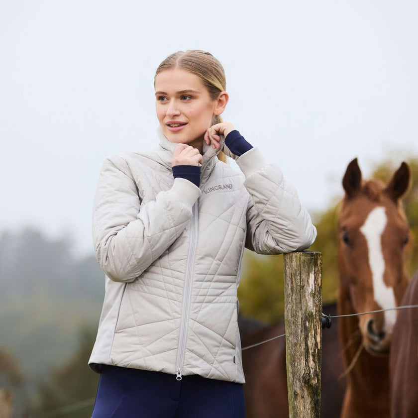 Kingsland Veste KLAlba Femme Beige Dove Kingsland Veste KLAlba Femme Beige Dove