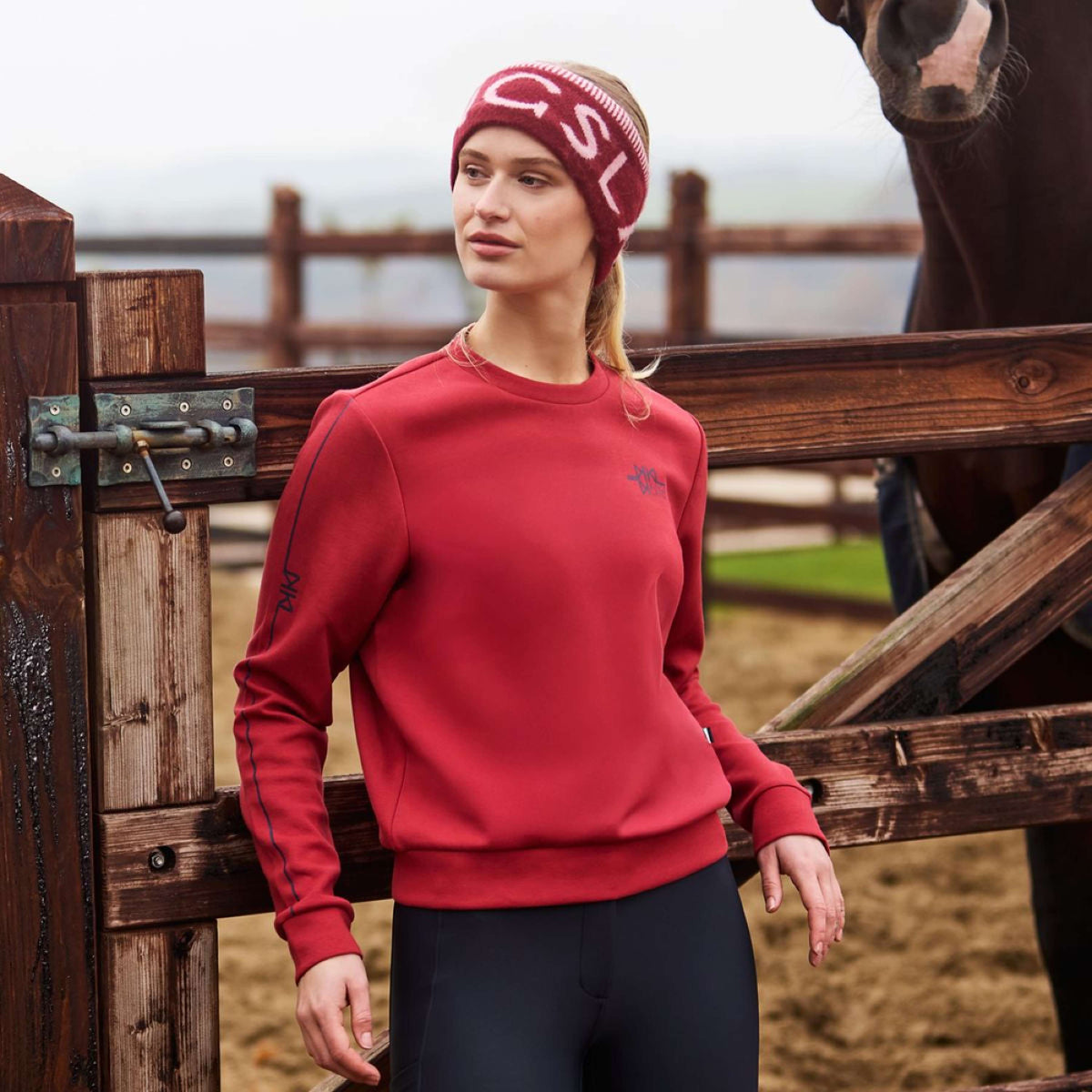 Kingsland Pull KLAmy Femme Grenat Rouge