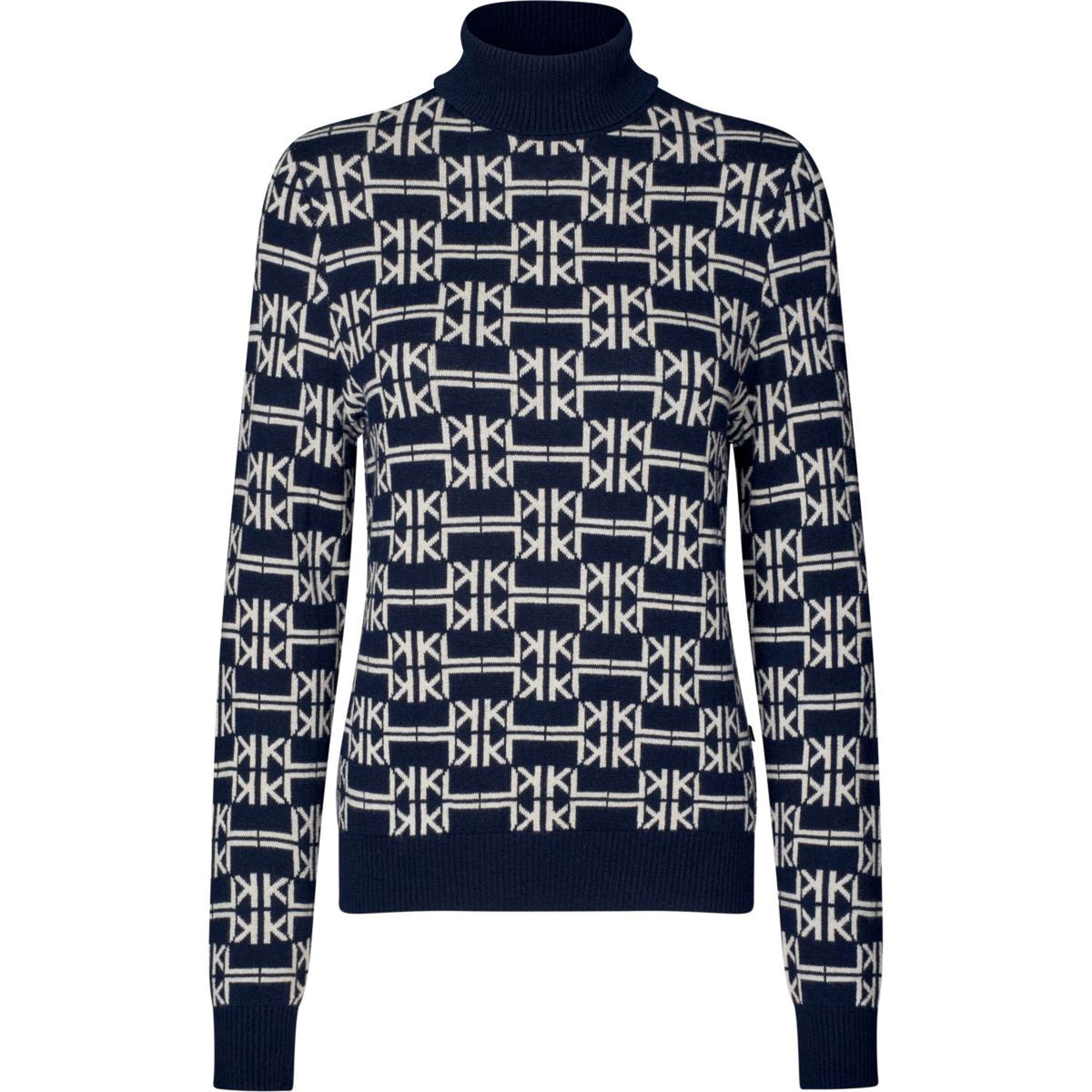 Kingsland Pull à Col KLAnnabella Femme Bleu du Soir