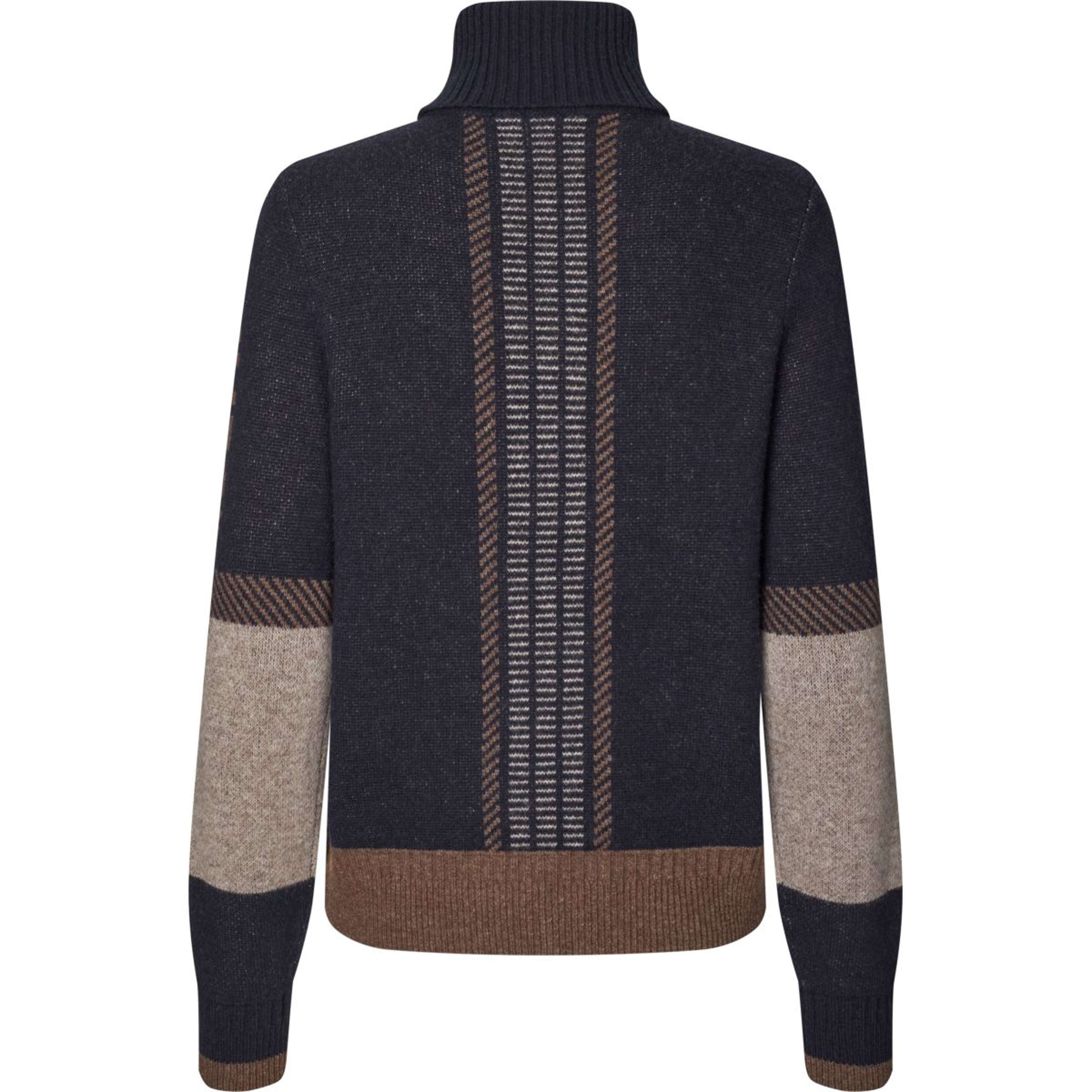 Kingsland Pull à Col KLArin Femme Marine