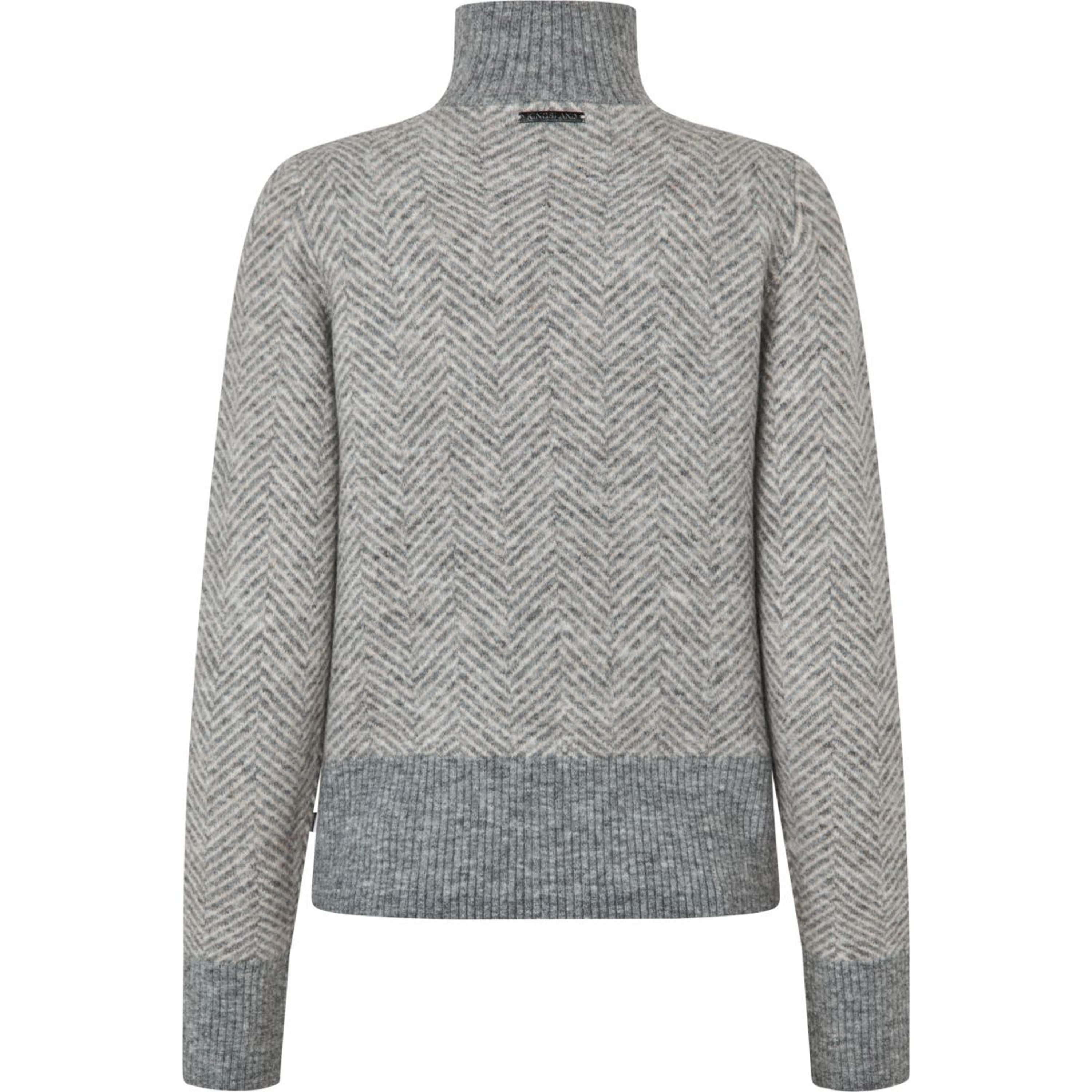 Kingsland Pull KLAudrey Femme Gris clair Mélange
