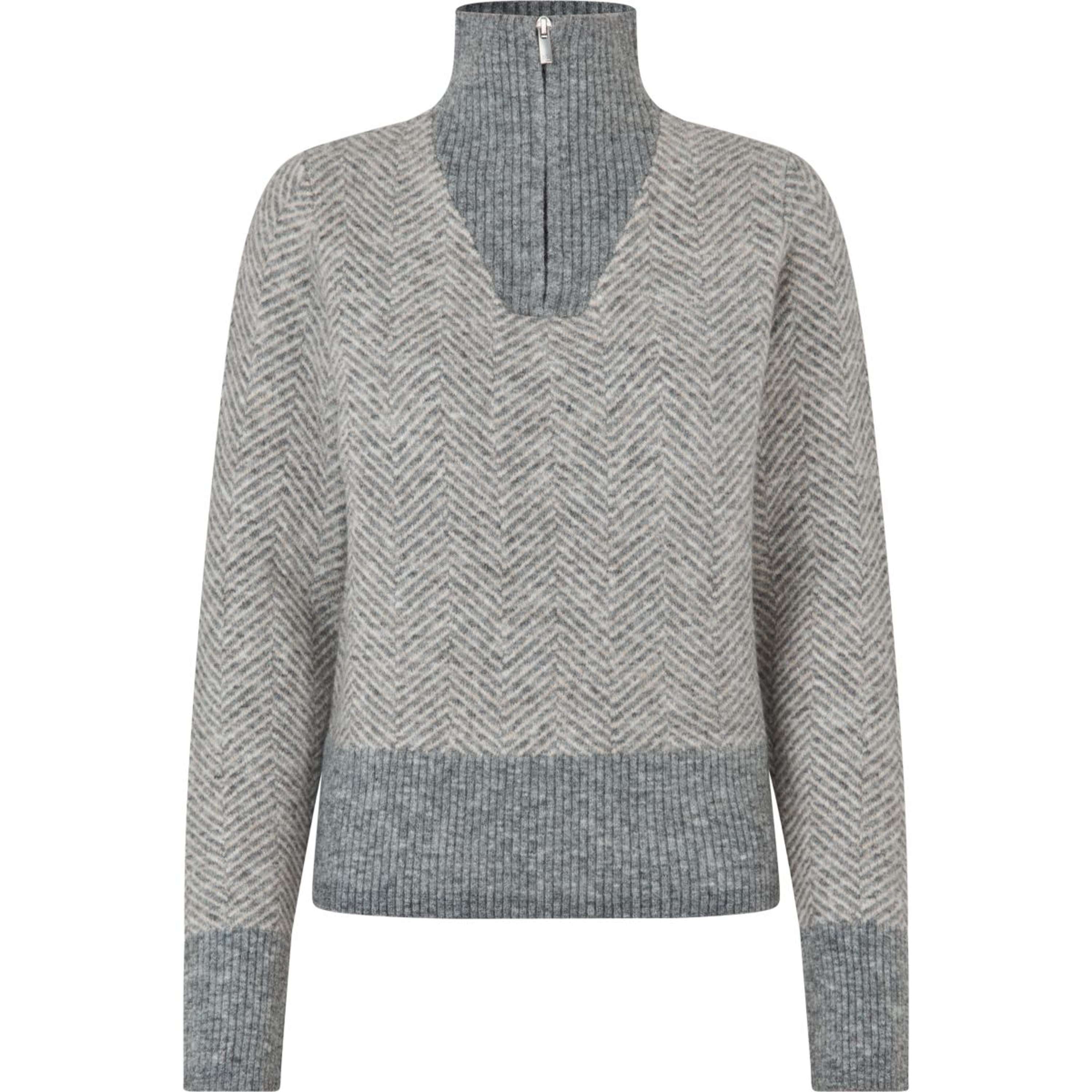 Kingsland Pull KLAudrey Femme Gris clair Mélange