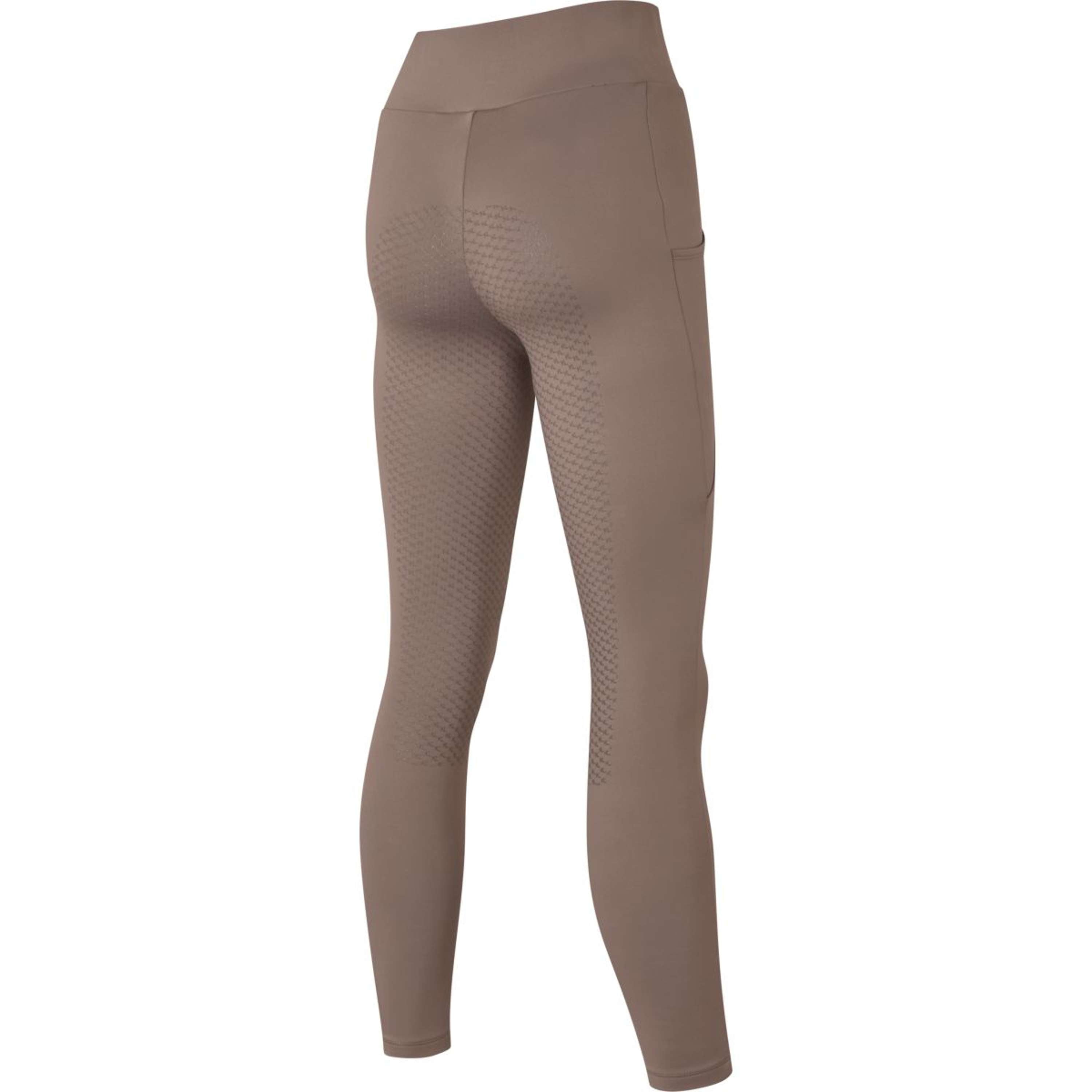 Kingsland Legging d'Équitation KLAmanda F-Tec4 Full Grip Dames Brown Iron
