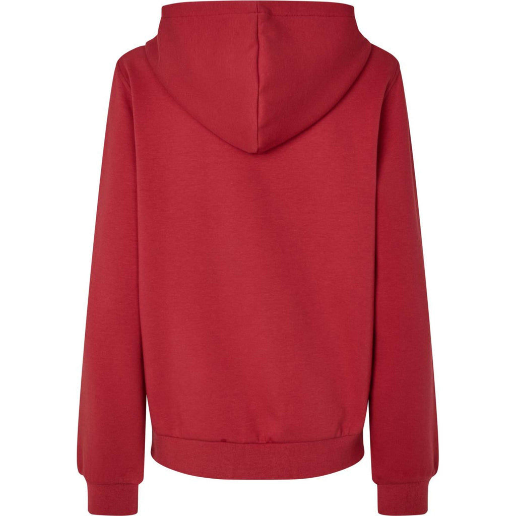 Kingsland Pull col Hoodie KLAshley Femme Grenat Rouge