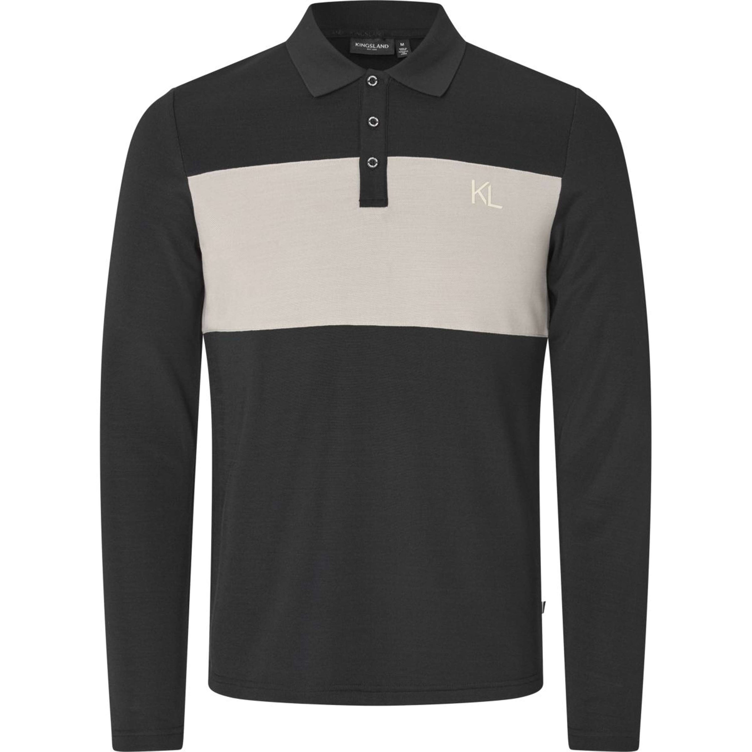 Kingsland Polo KLAxel Hommes Noir Kingsland Polo KLAxel Hommes Noir